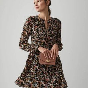 Reiss Martina Fit and Flare Dress Size USA 4